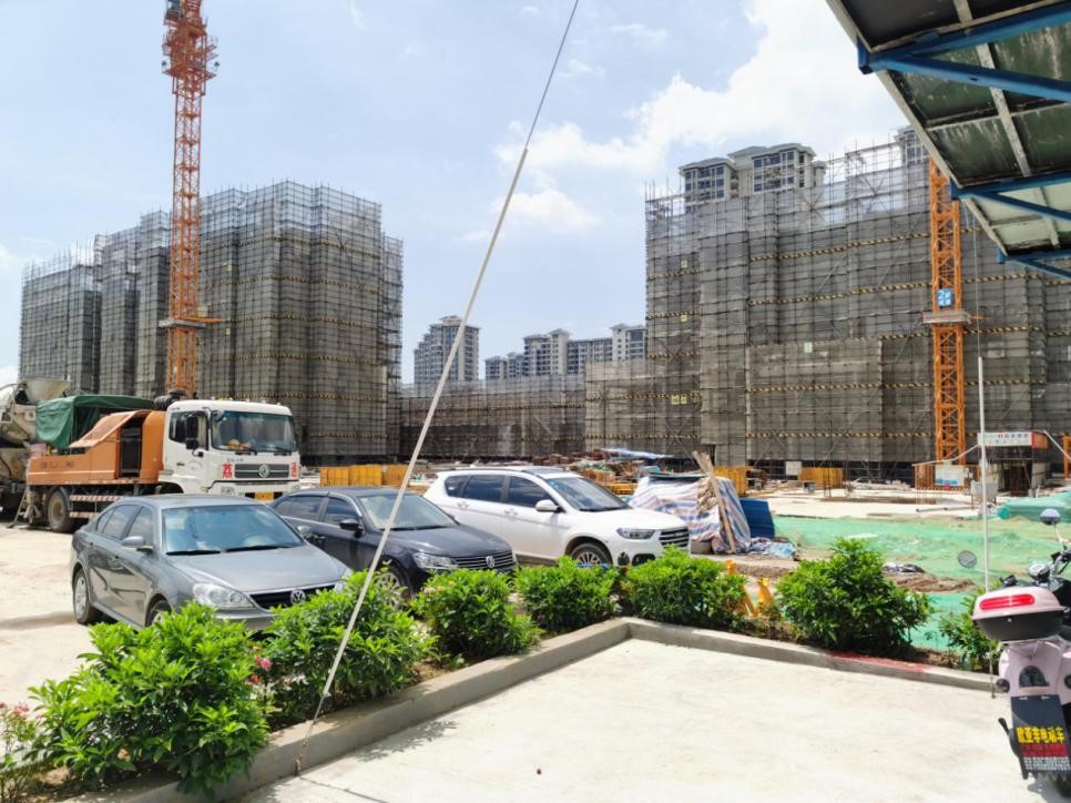 佳大瑞園目前正在施工狀態